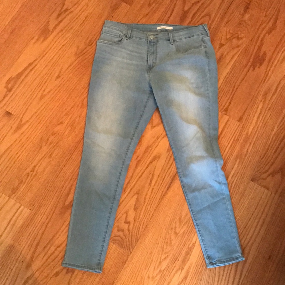 Light Blue Super Skinny Jeans